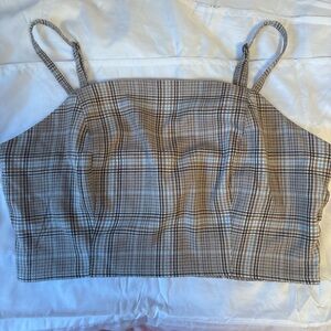 Plaid Women's Top